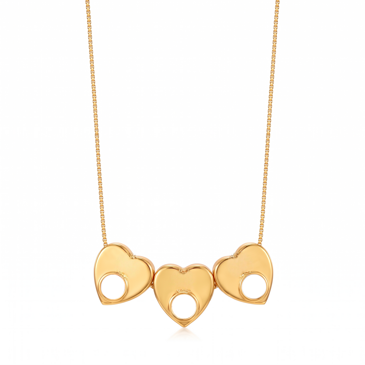 Initial Birthstone Necklace "Lila"