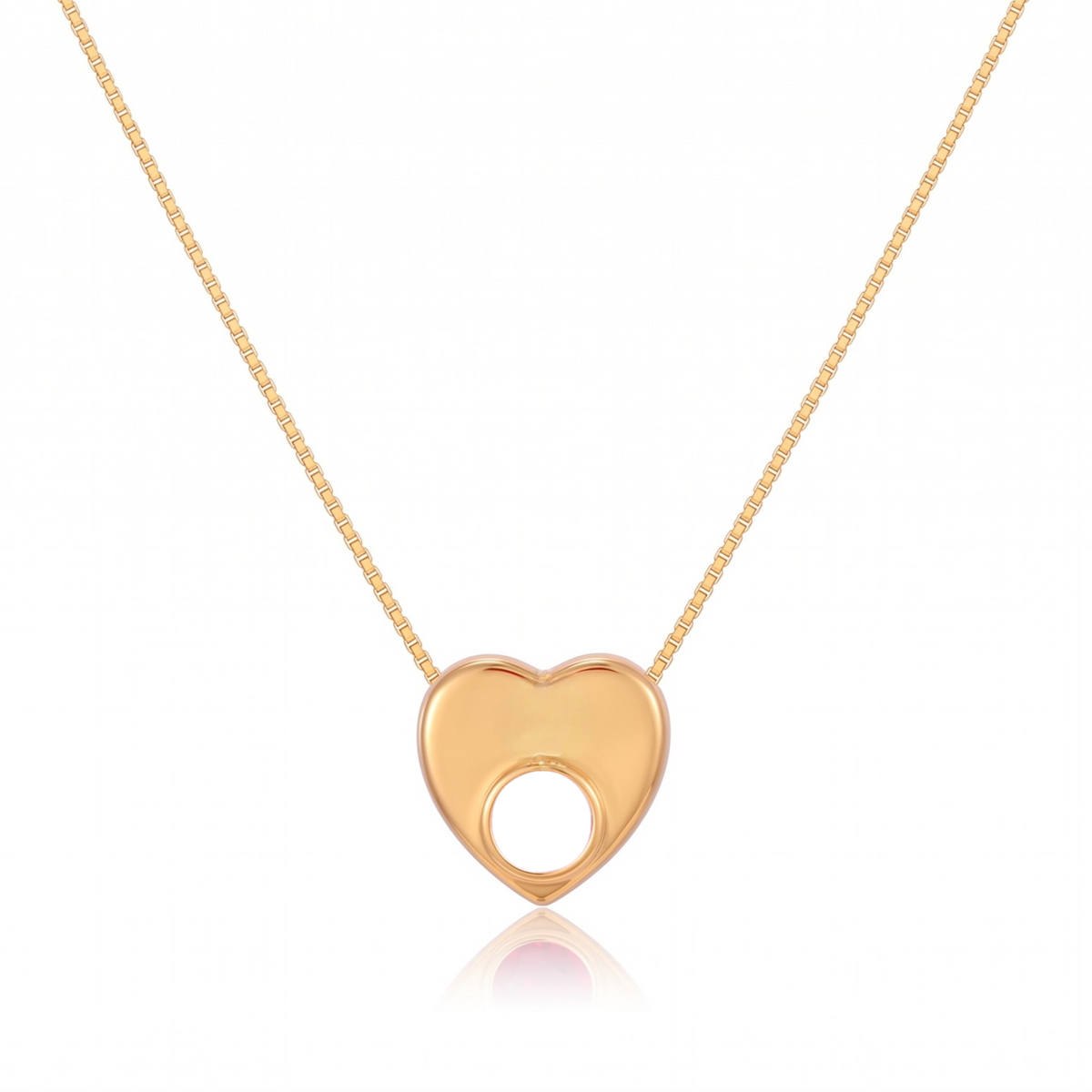 Initial Birthstone Necklace "Lila"