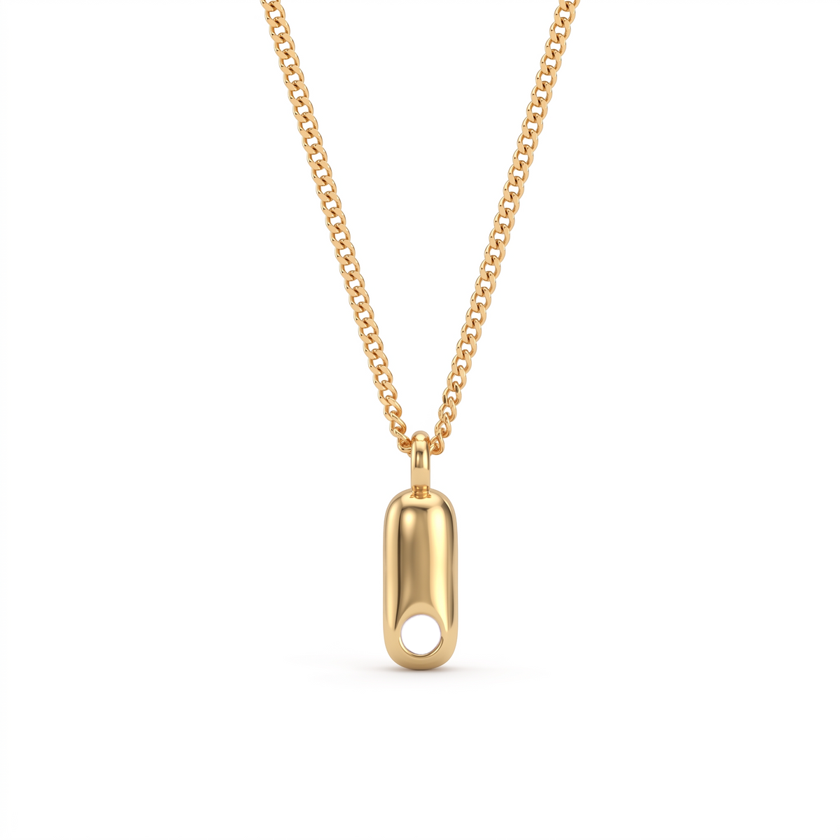 Initial Birthstone Necklace "Faye"