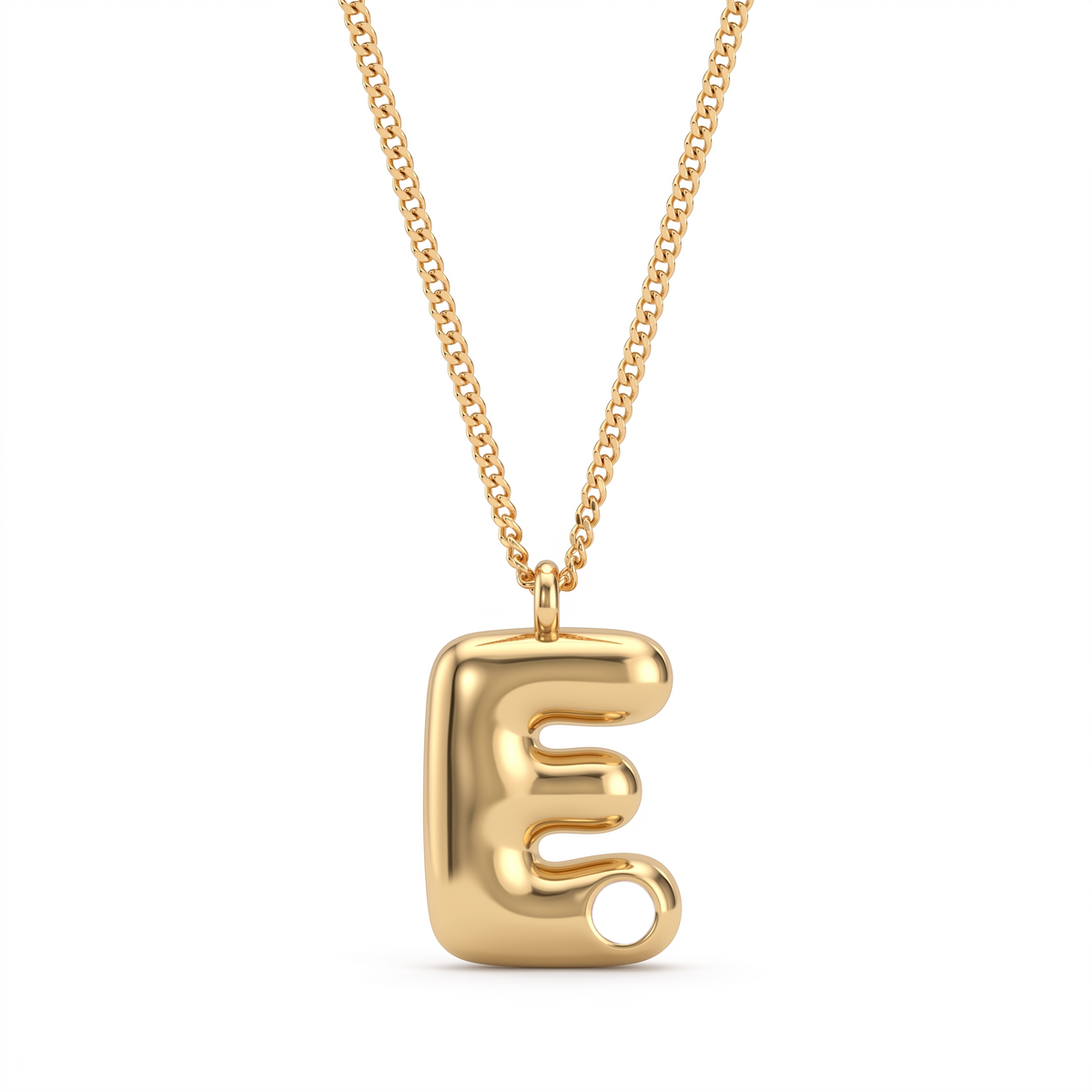 Initial Birthstone Necklace "Faye"