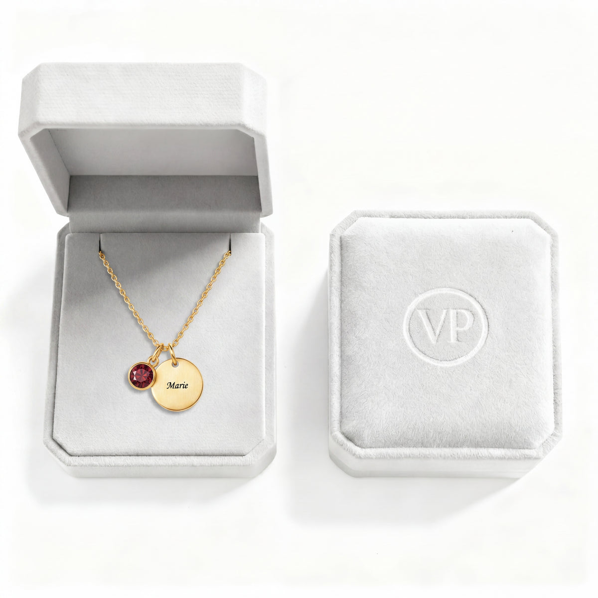 BirthStone Necklace "Ember"