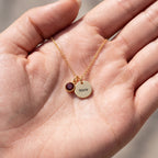 BirthStone Necklace "Ember"