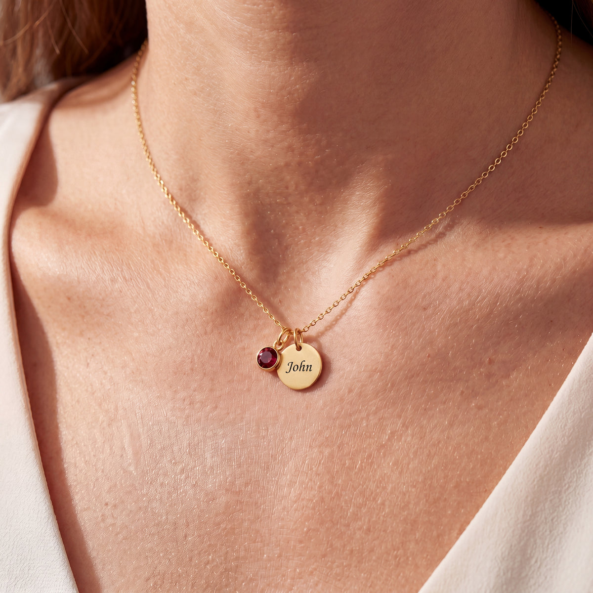BirthStone Necklace "Ember"