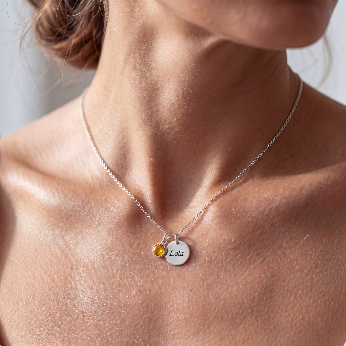 BirthStone Necklace "Ember"