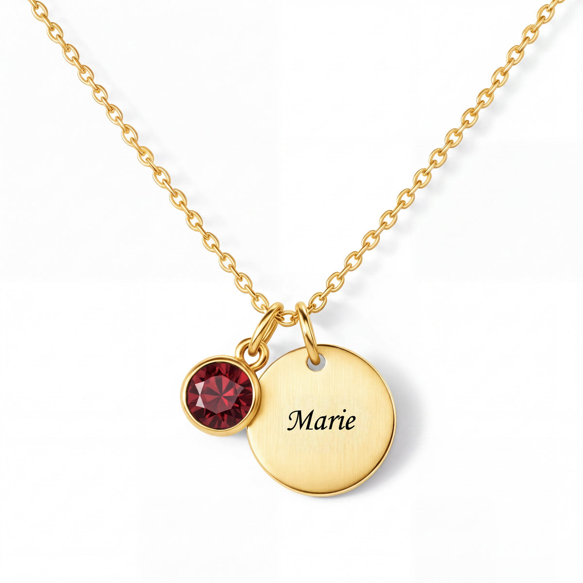 BirthStone Necklace "Ember"