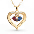 BirthStone Necklace "Duo"