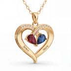 BirthStone Necklace "Duo"