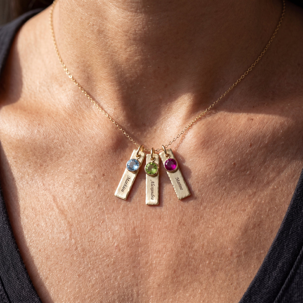 BirthStone Necklace "Celeste"