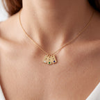 Initial BirthStone Necklace "Nova"