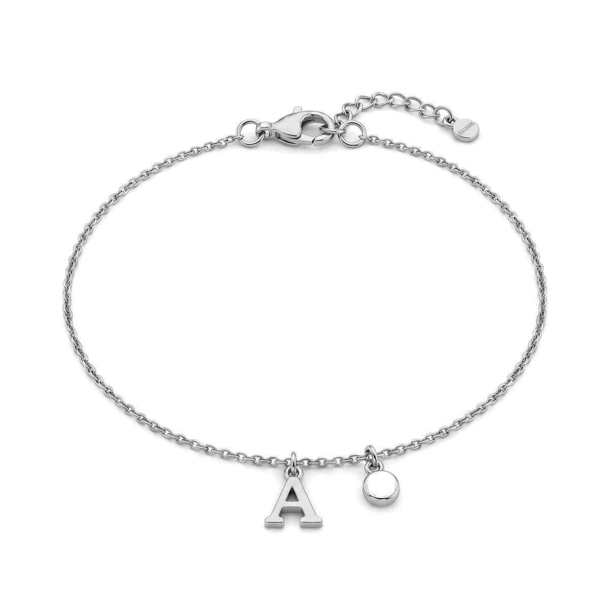 Initial Birthstone Bracelet "Eden"