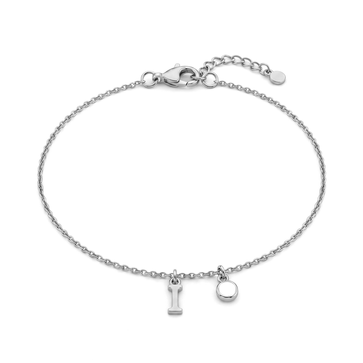 Initial Birthstone Bracelet "Eden"