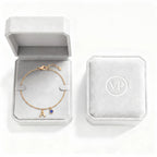 Initial Birthstone Bracelet "Eden"