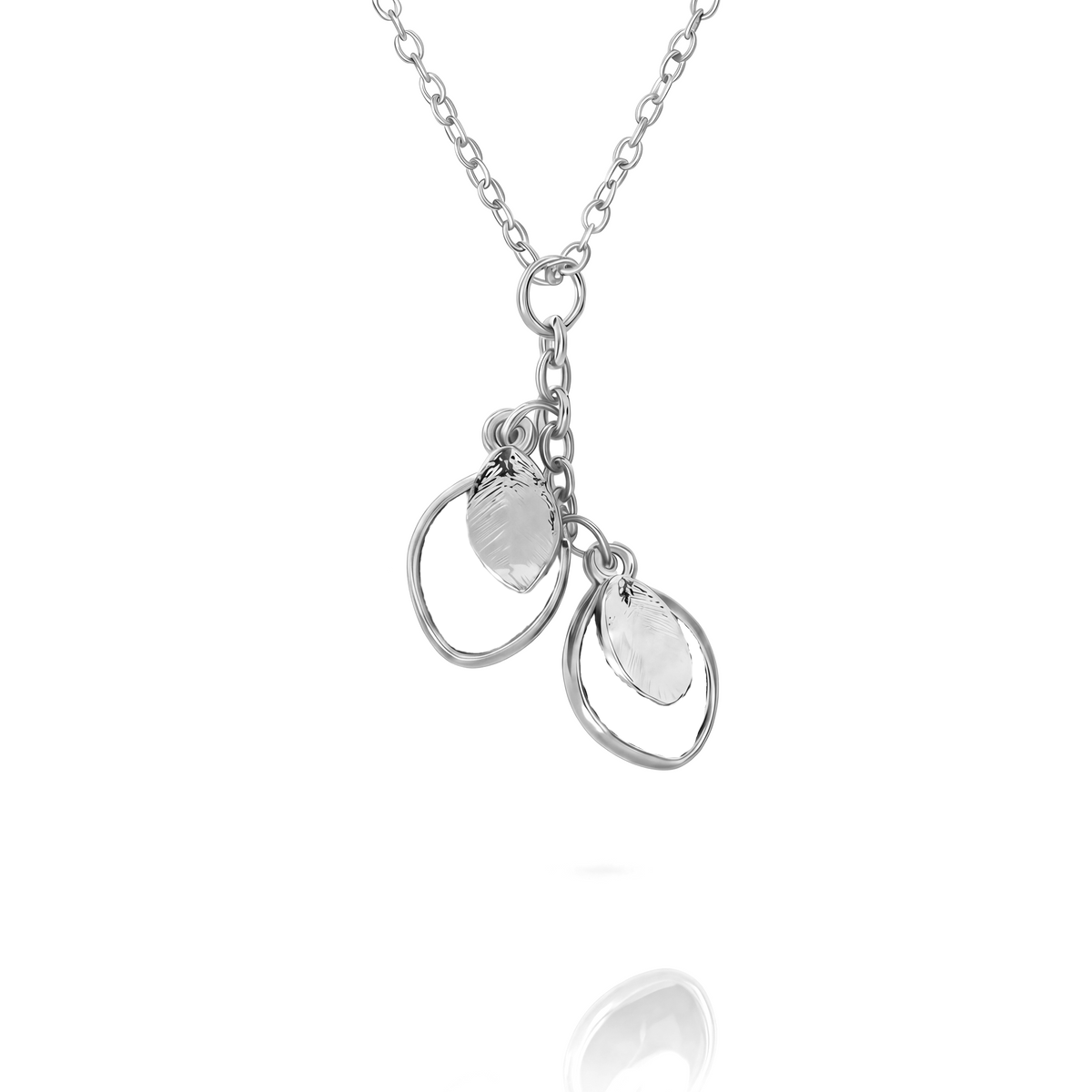 Initial Birthstone Necklace "Nova"