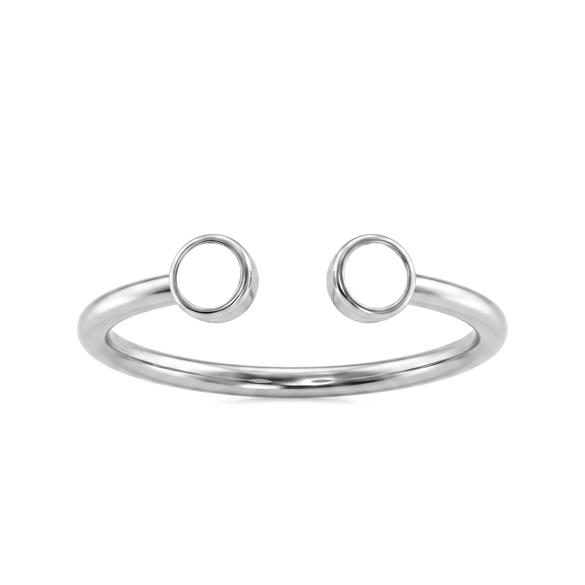 Adjustable BirthStone Ring "Cove"