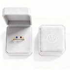 Adjustable BirthStone Ring "Cove"