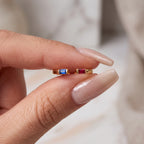 Adjustable BirthStone Ring "Ember"