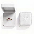 Adjustable BirthStone Ring "Aria"