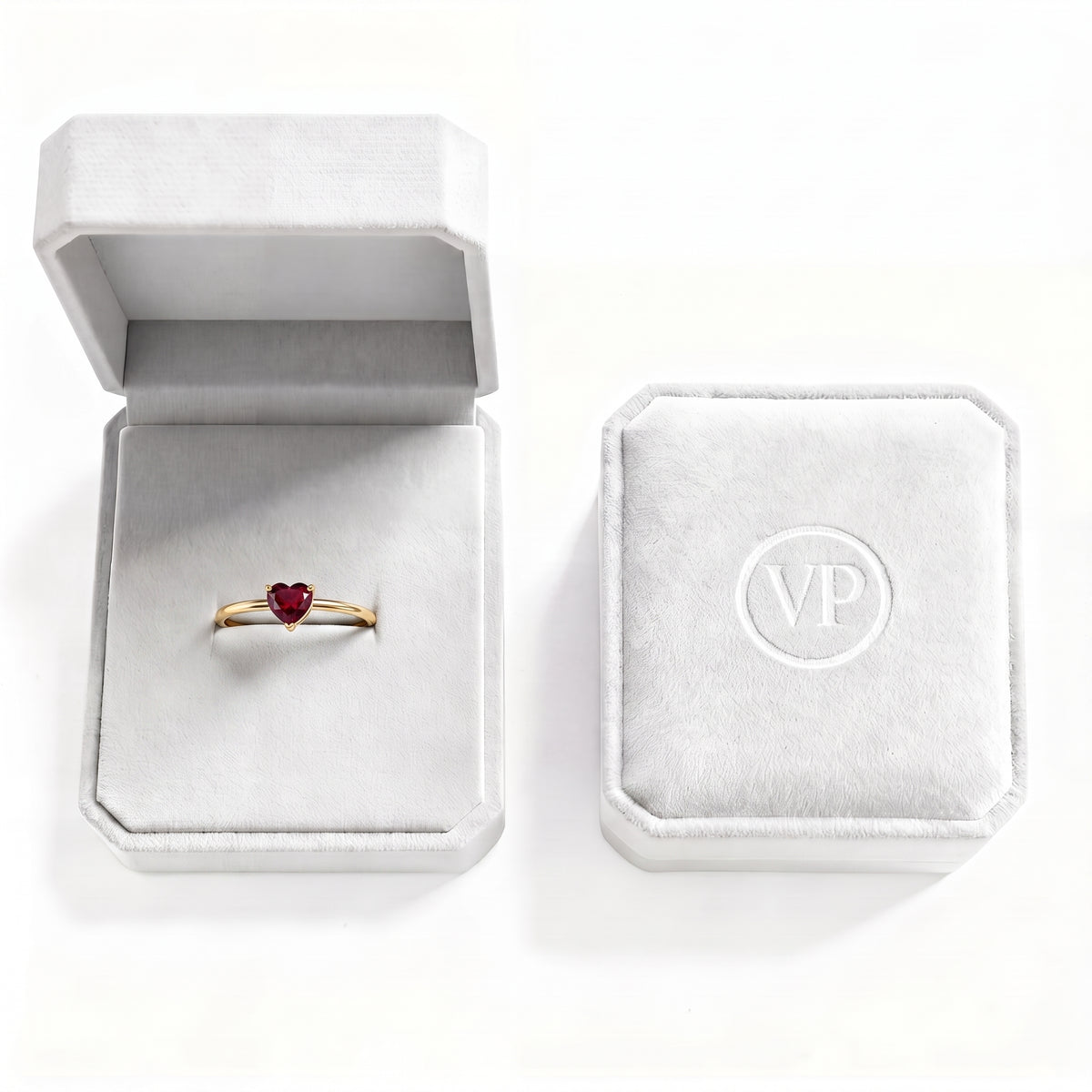 Adjustable BirthStone Ring "Aria"