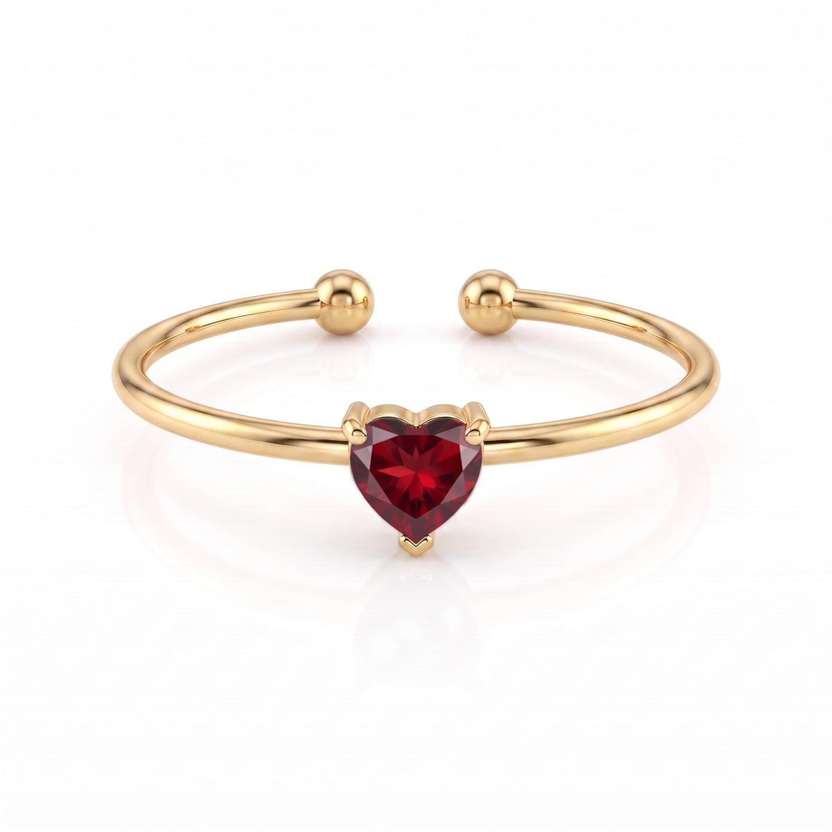 Adjustable BirthStone Ring "Aria"