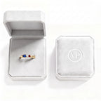 Adjustable BirthStone Ring "Iris"