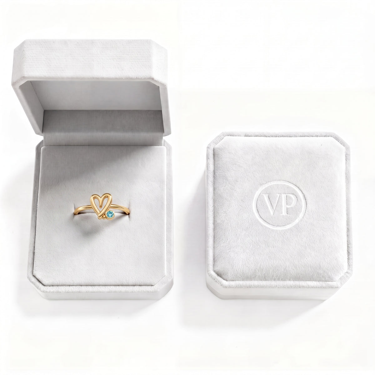 Adjustable BirthStone Ring "Mira"