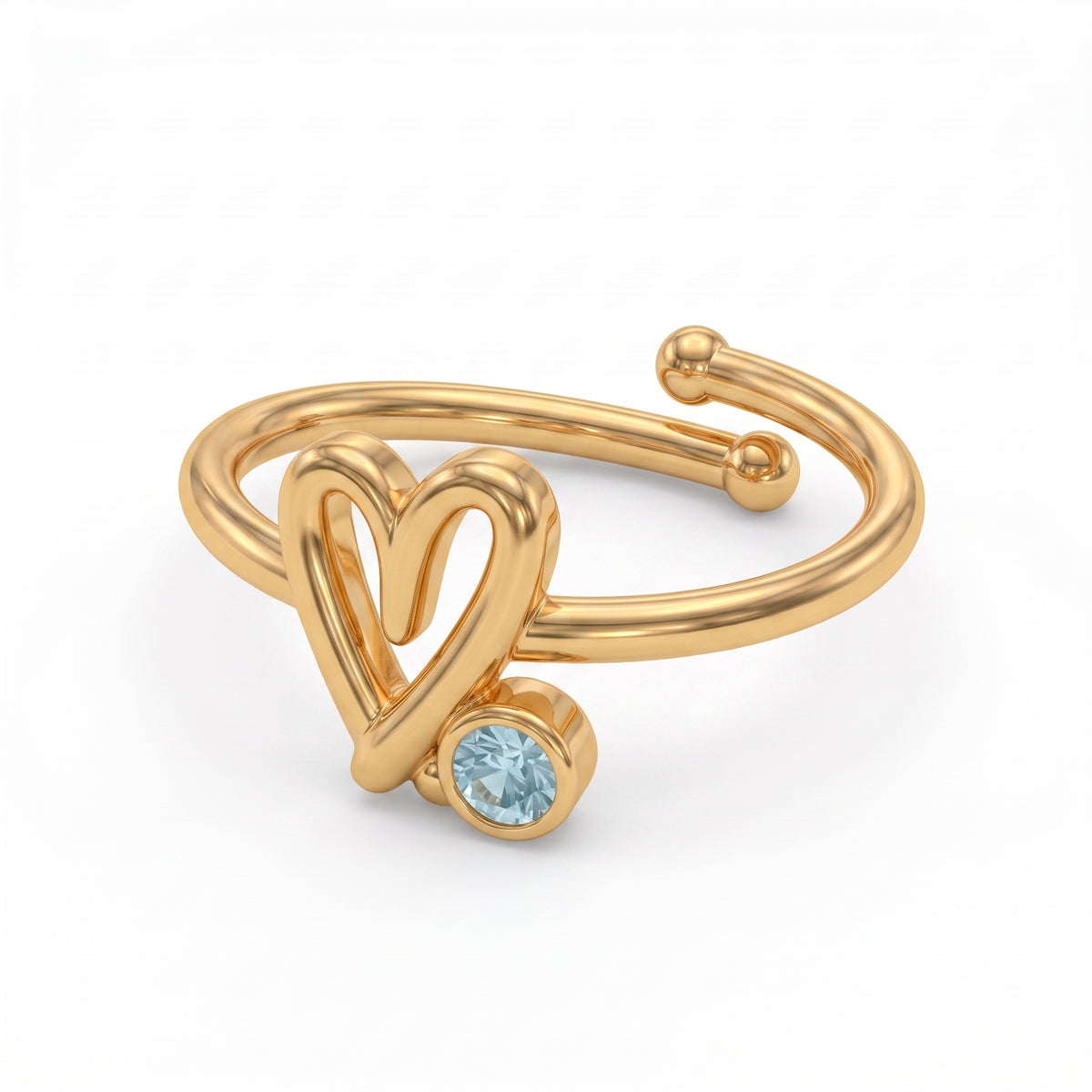 Adjustable BirthStone Ring "Mira"