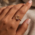 Adjustable BirthStone Ring "Mira"