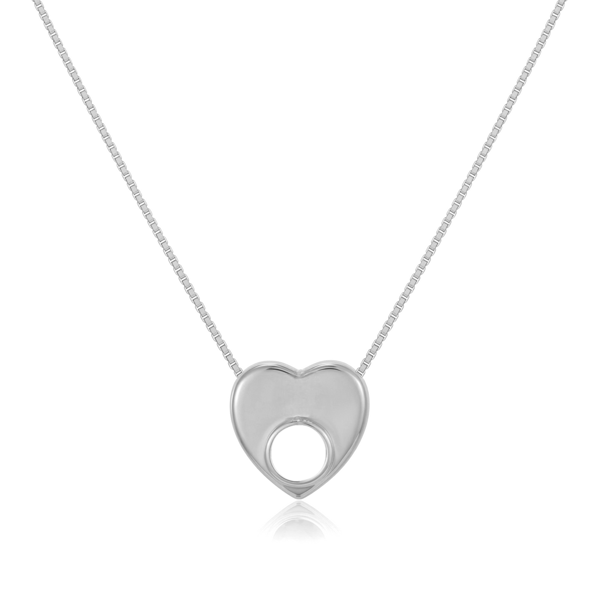 Initial Birthstone Necklace "Lila"