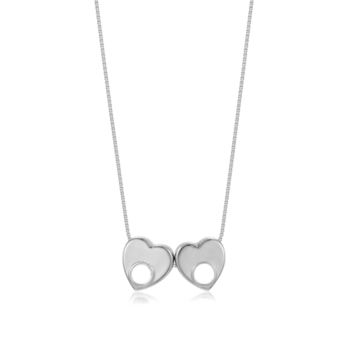 Initial Birthstone Necklace "Lila"