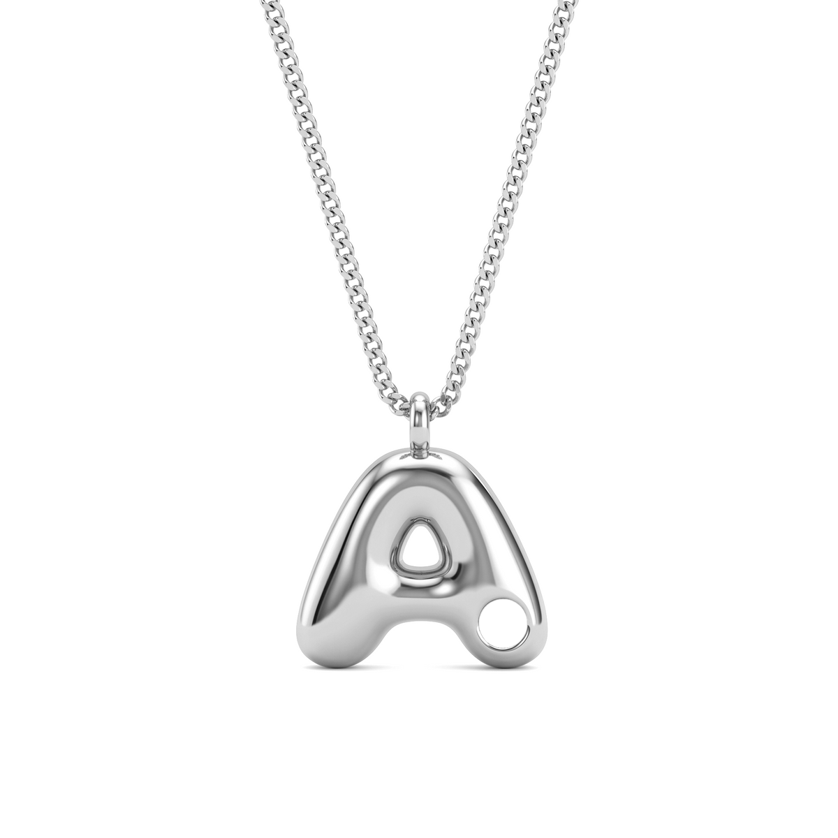 Initial Birthstone Necklace "Faye"