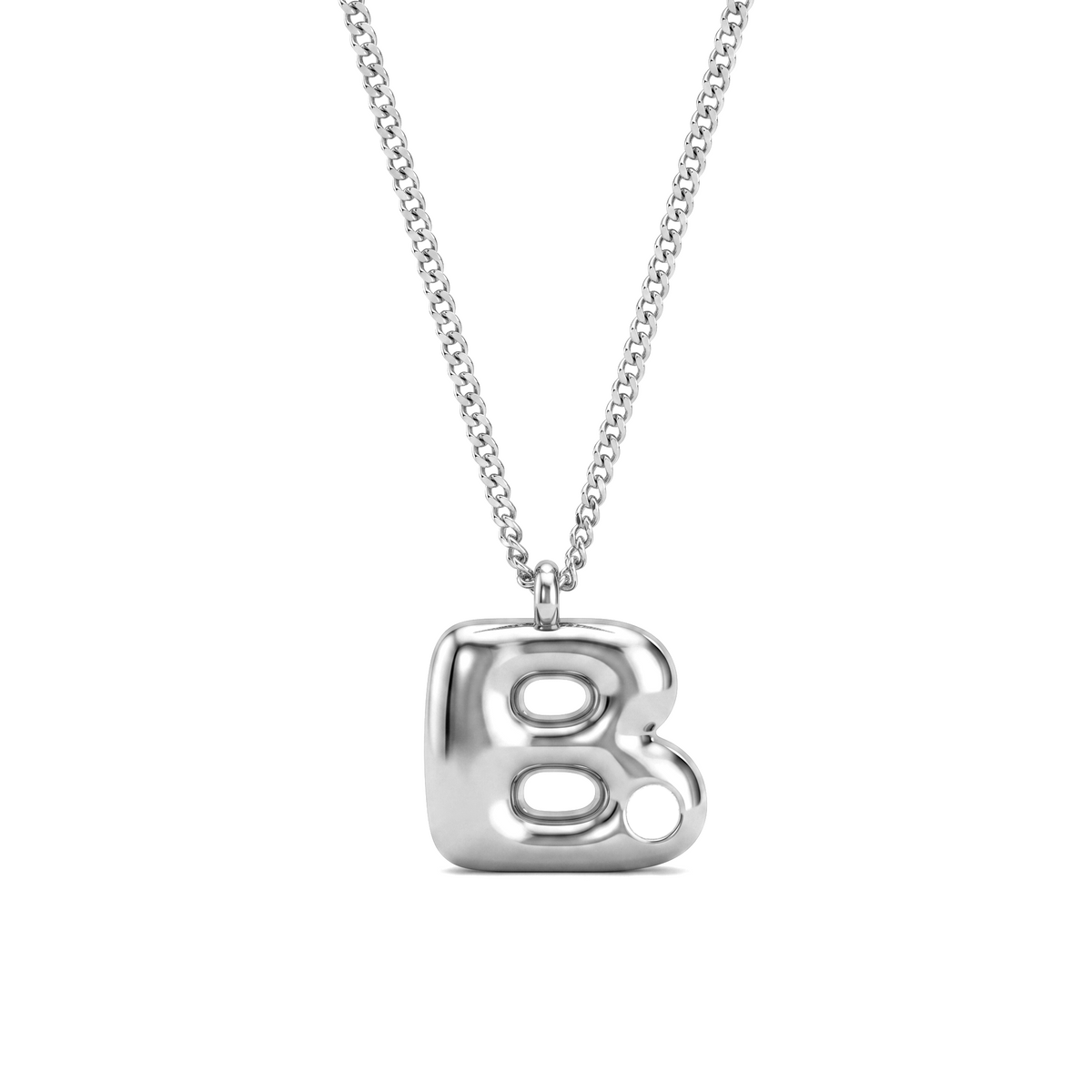 Initial Birthstone Necklace "Faye"