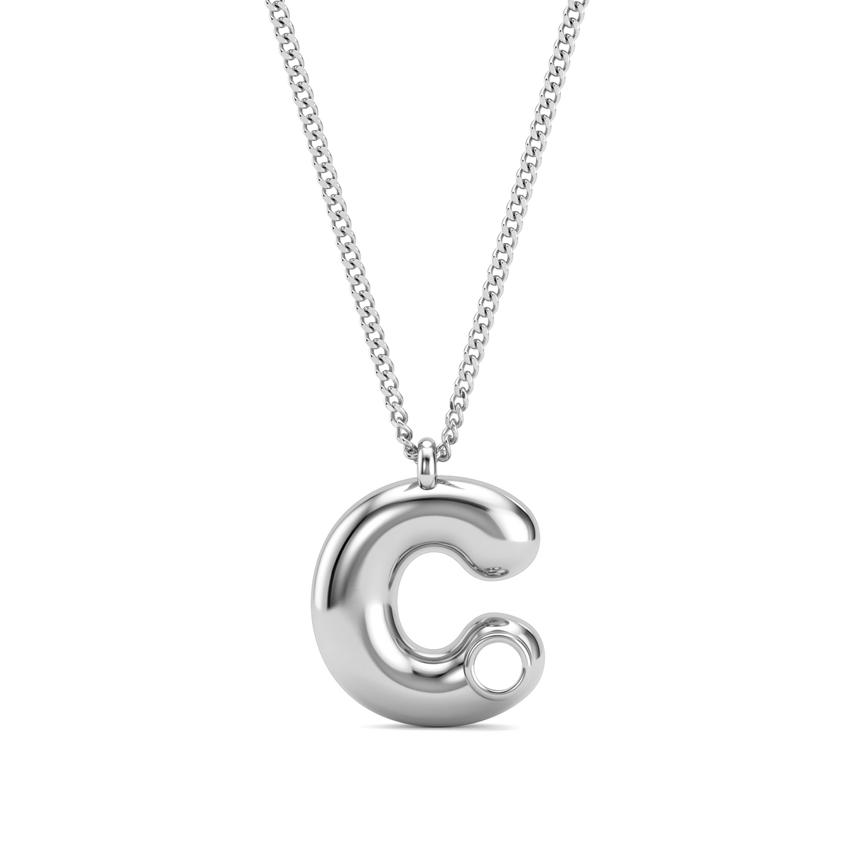 Initial Birthstone Necklace "Faye"