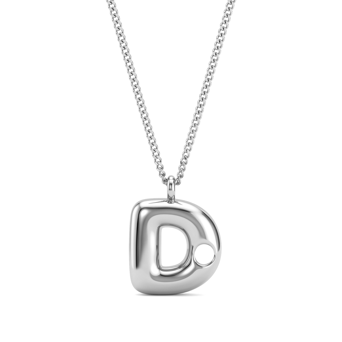 Initial Birthstone Necklace "Faye"