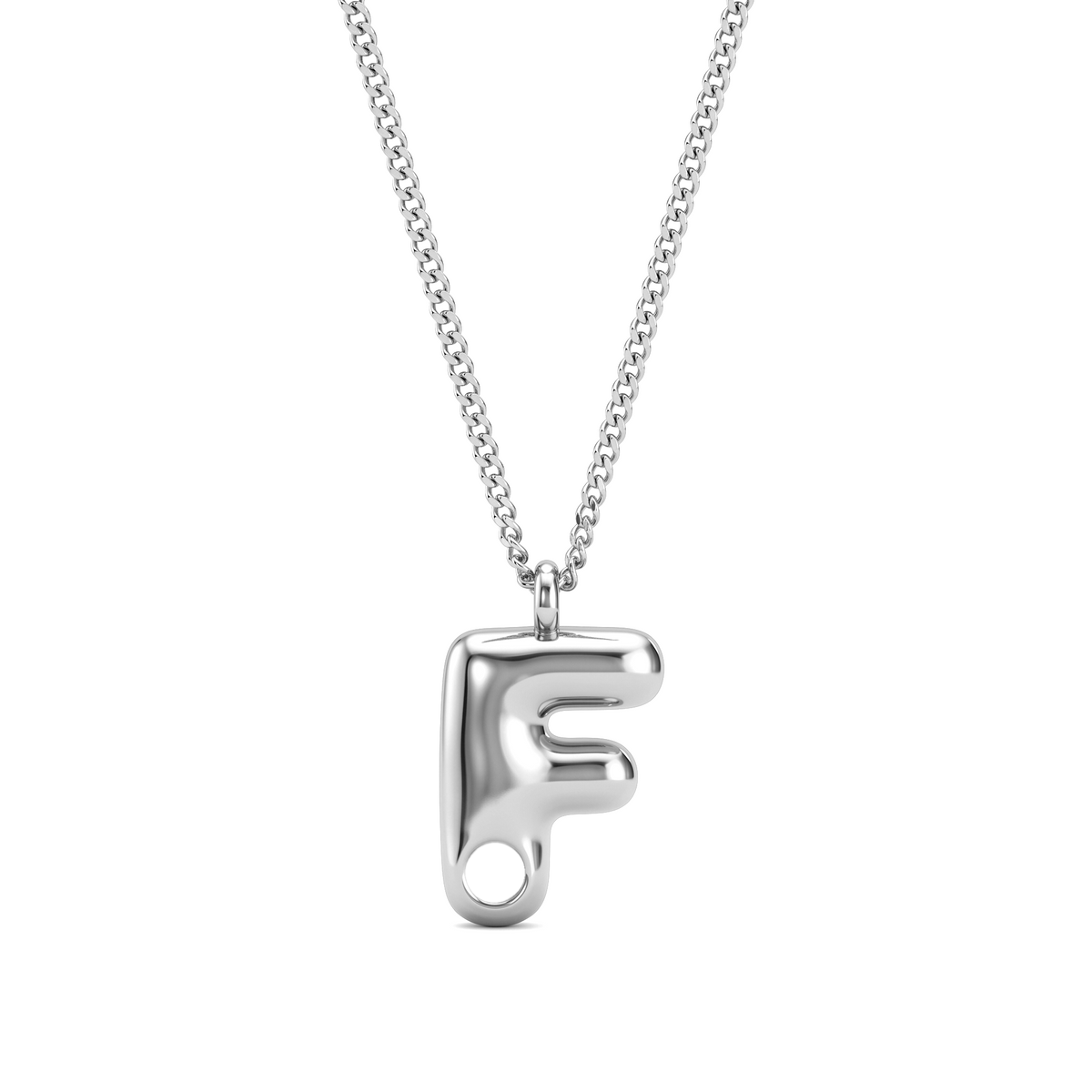 Initial Birthstone Necklace "Faye"