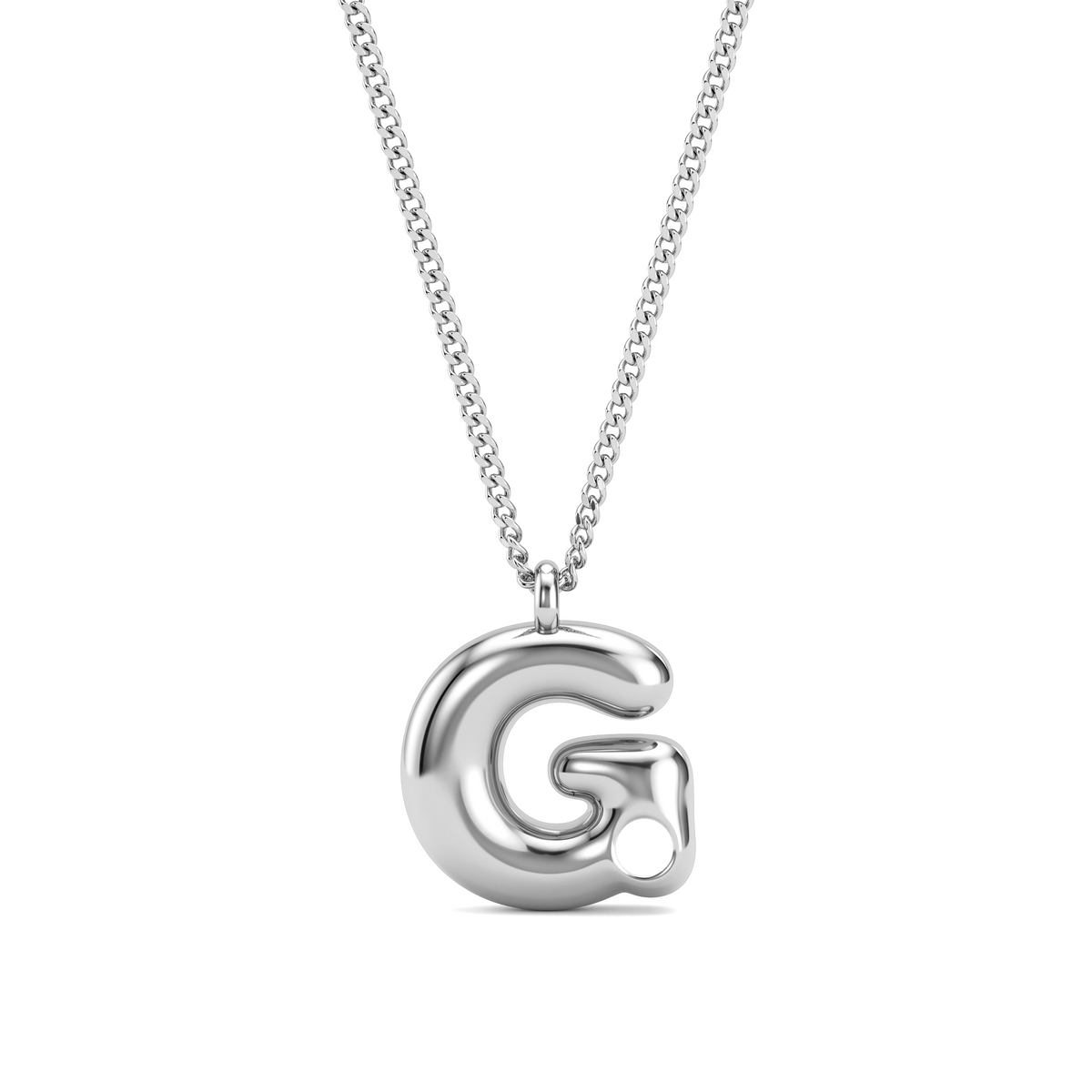 Initial Birthstone Necklace "Faye"