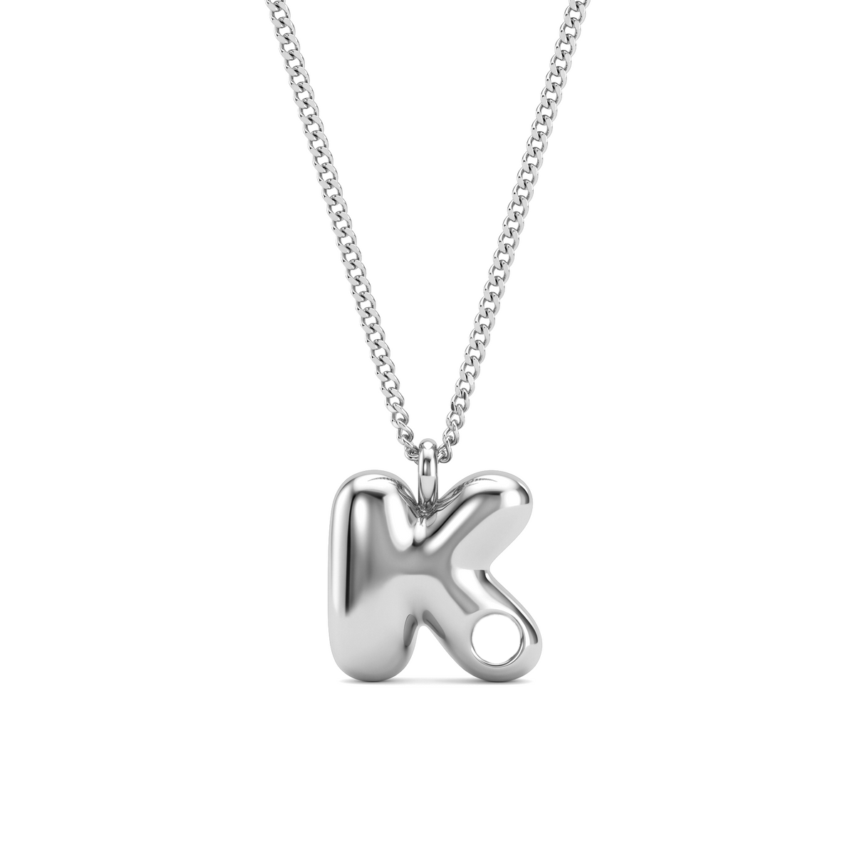 Initial Birthstone Necklace "Faye"