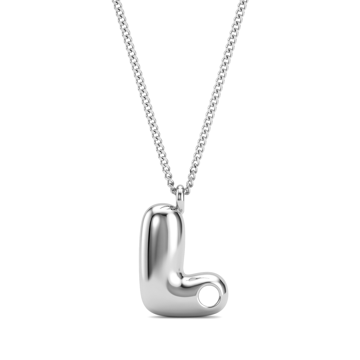 Initial Birthstone Necklace "Faye"