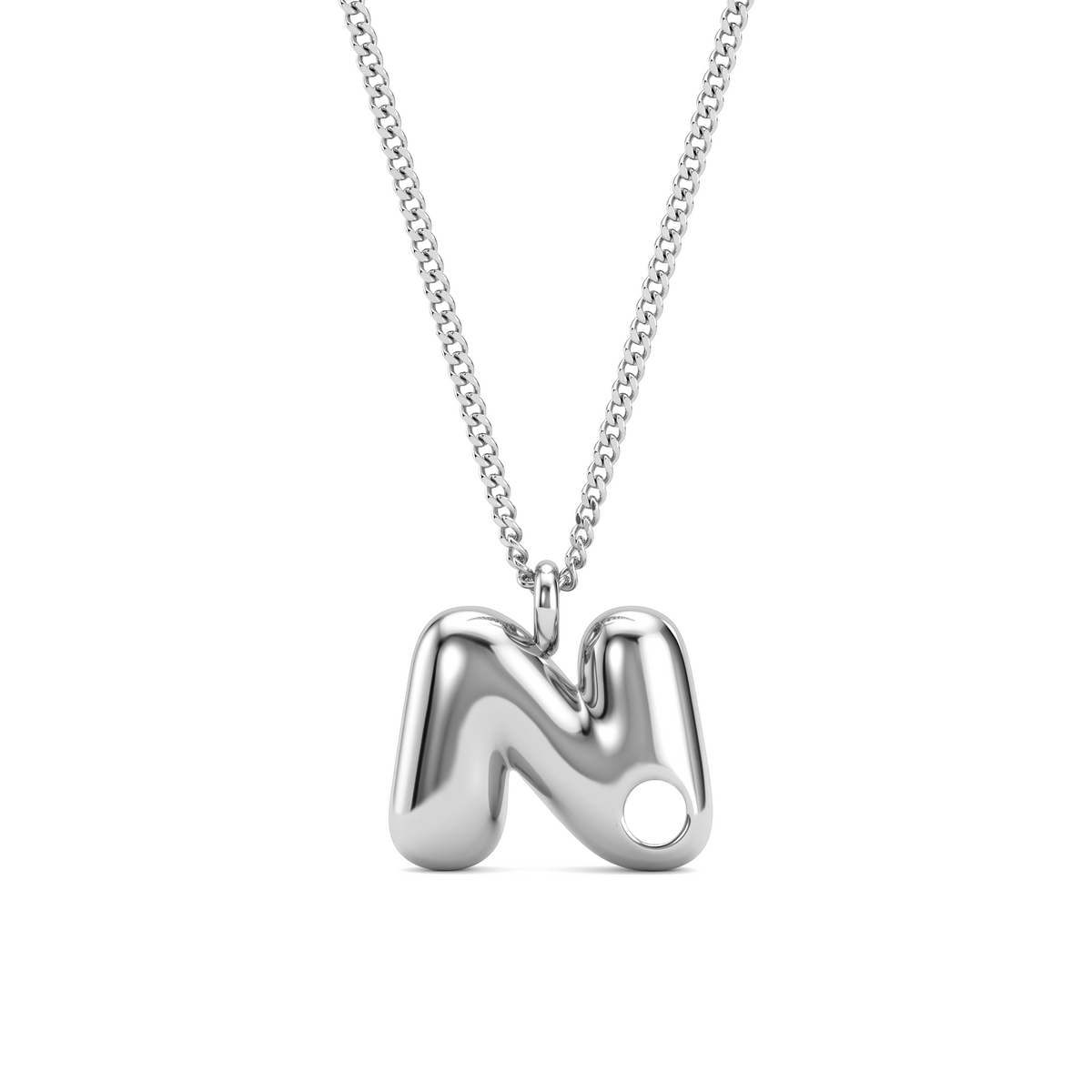 Initial Birthstone Necklace "Faye"