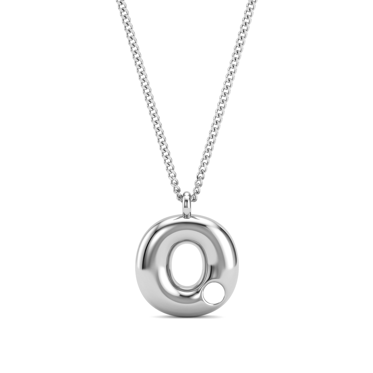 Initial Birthstone Necklace "Faye"