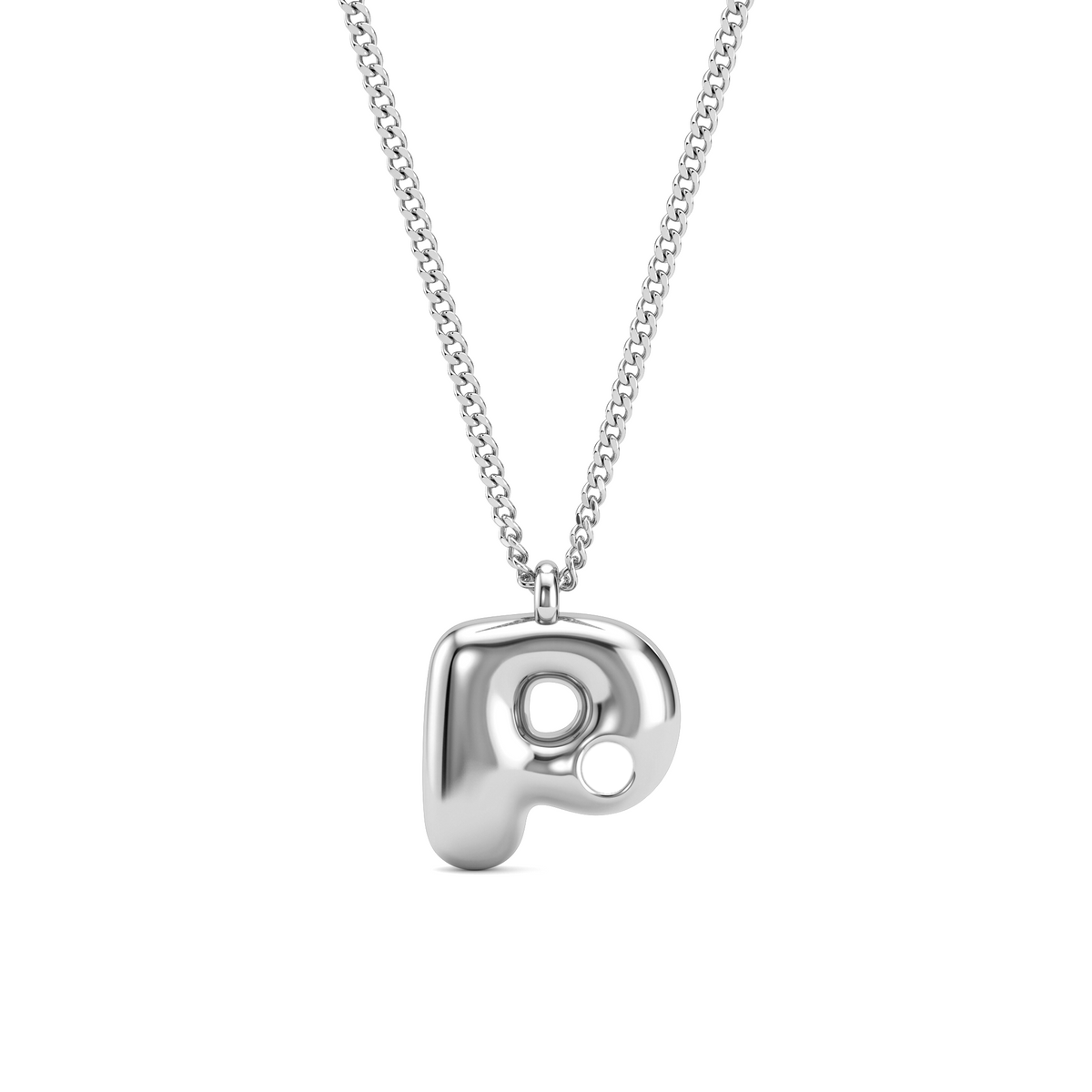 Initial Birthstone Necklace "Faye"