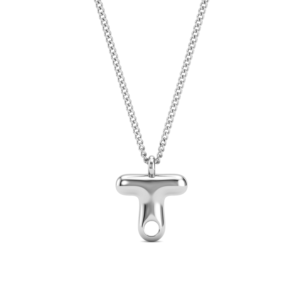 Initial Birthstone Necklace "Faye"