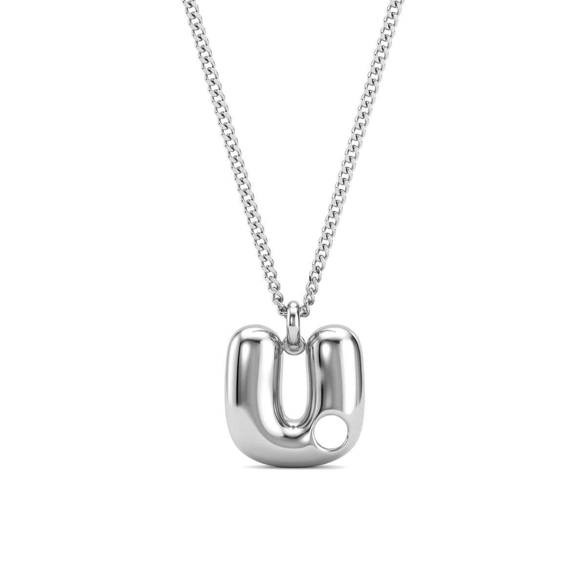Initial Birthstone Necklace "Faye"