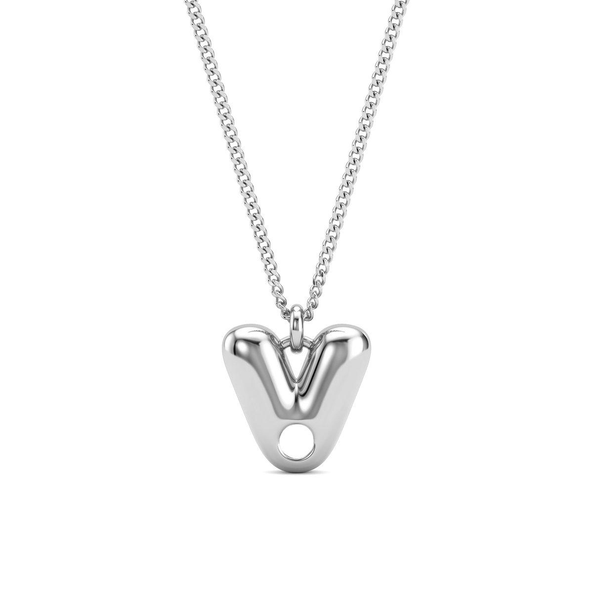 Initial Birthstone Necklace "Faye"