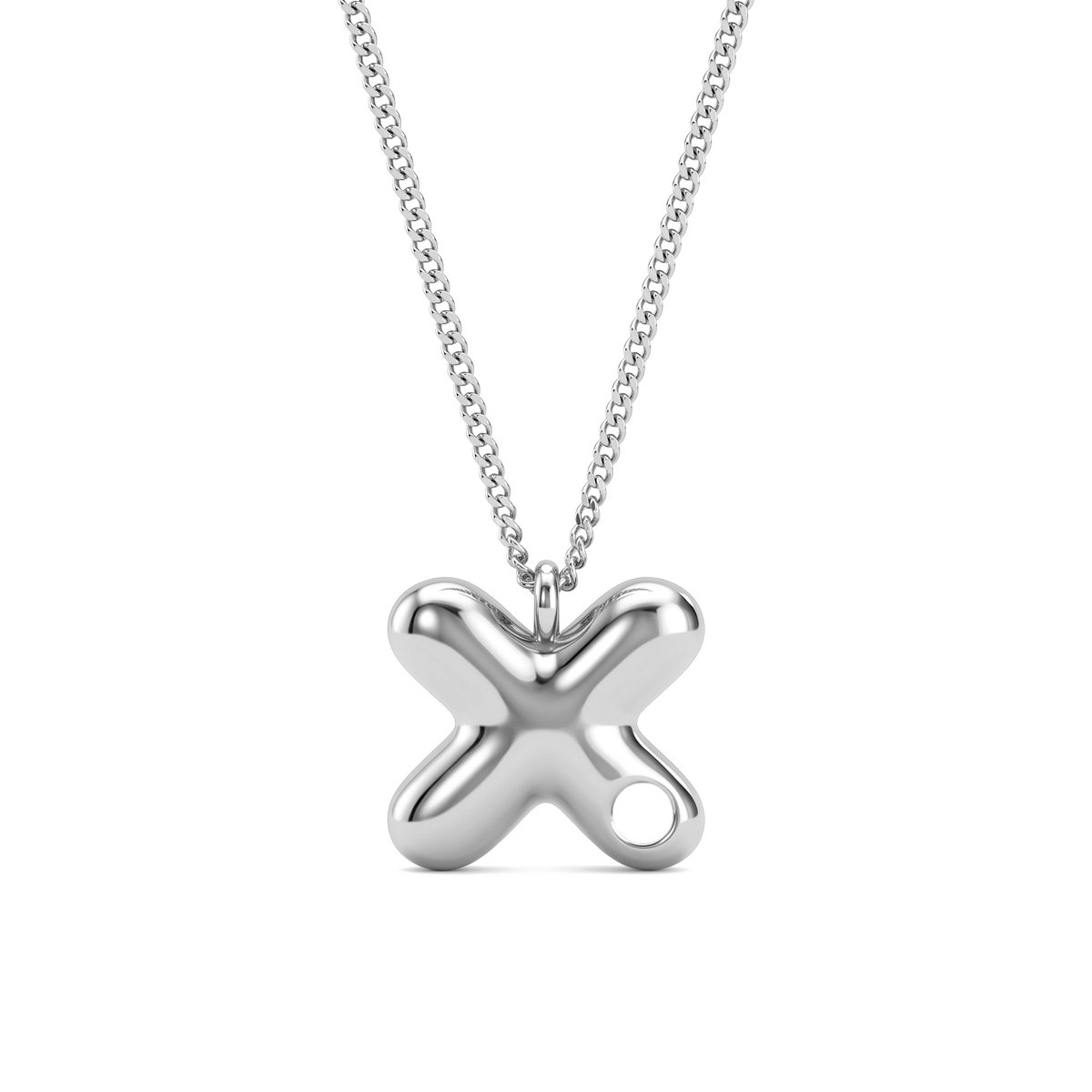 Initial Birthstone Necklace "Faye"
