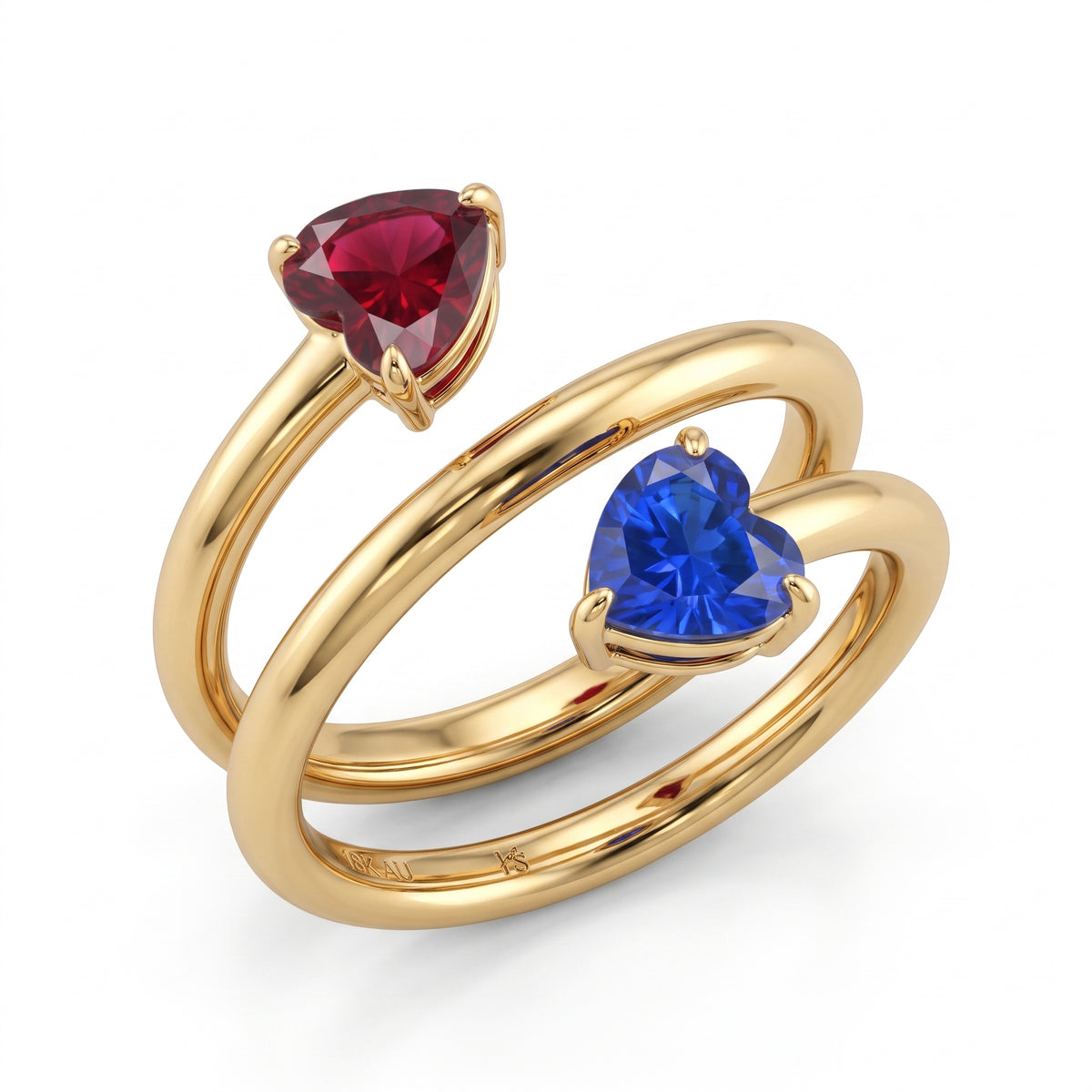 Adjustable BirthStone Ring "Seren"