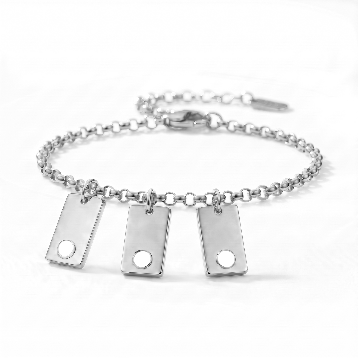 Initial Birthstone Bracelet "Nova"