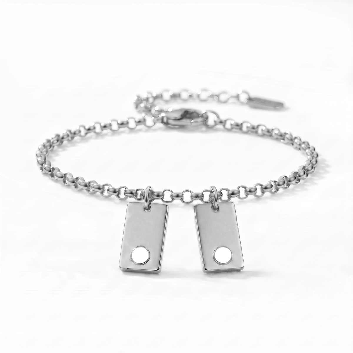 Initial Birthstone Bracelet "Nova"