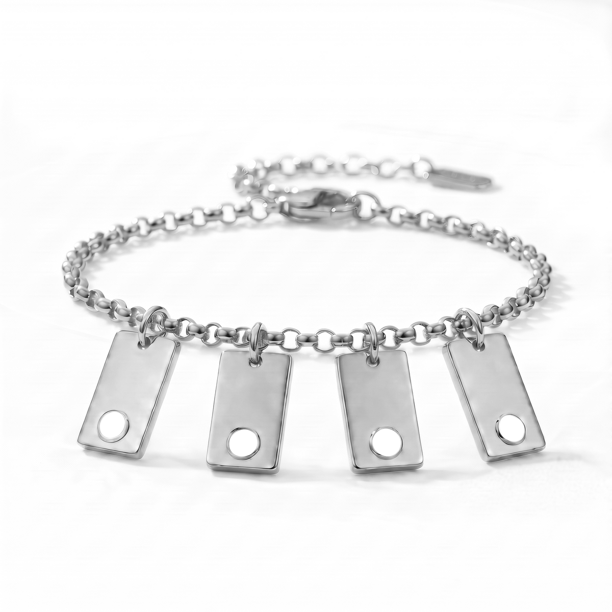 Initial Birthstone Bracelet "Nova"