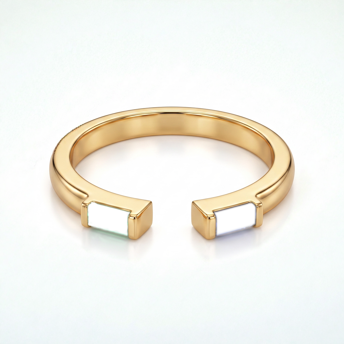 Adjustable BirthStone Ring "Ember"
